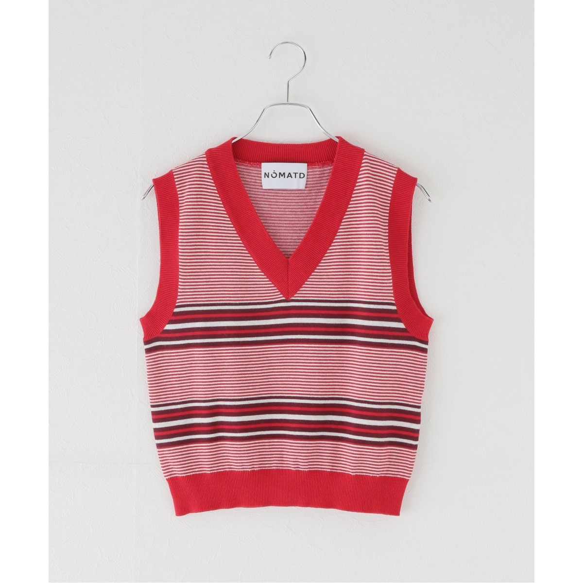 ベスト ジレ NOMA t.d./Nylon Knit Vest レディース（NOMA t.d.