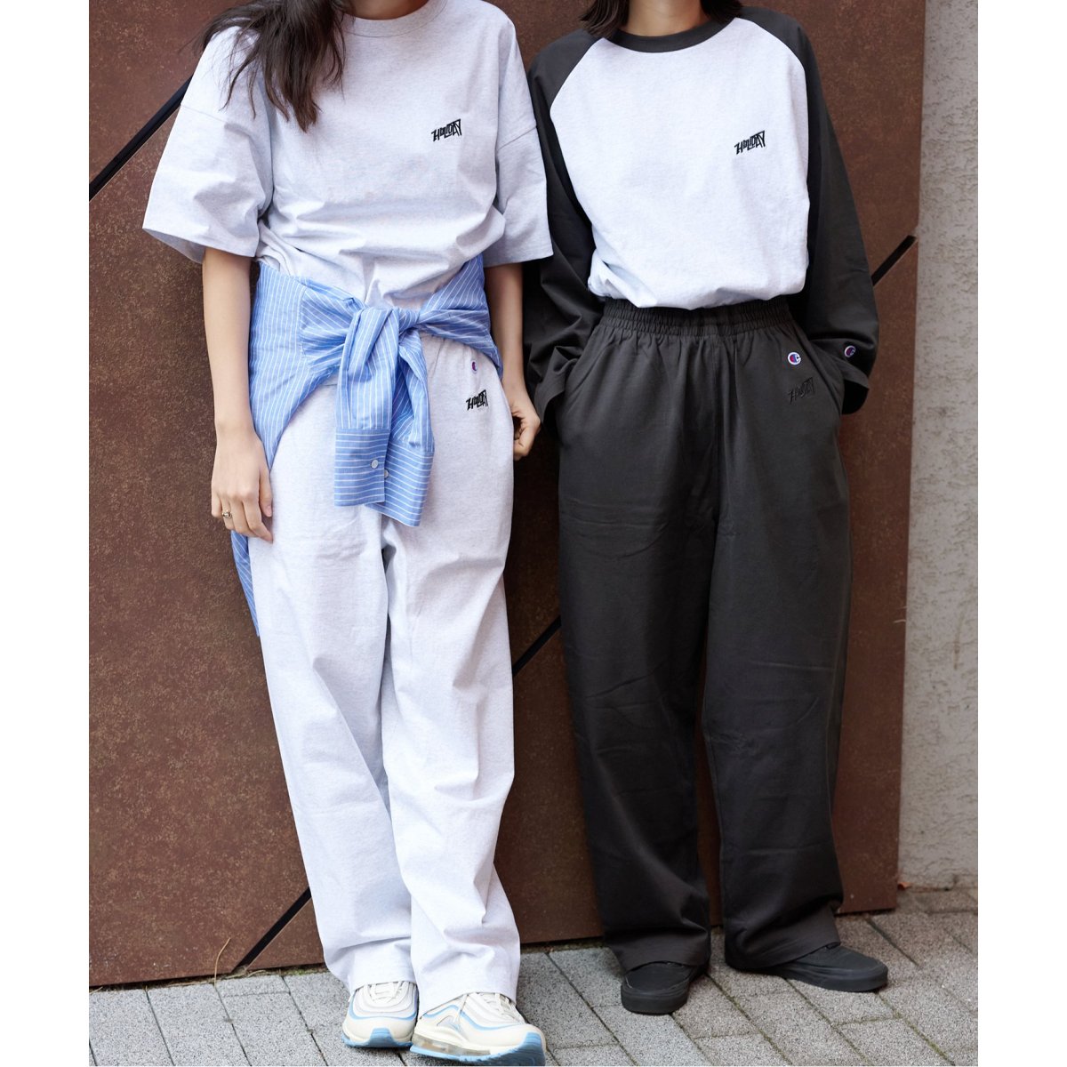CHAMPION×JOURNAL STANDARD by HOLIDAY パンツ CHAMPION×JOURNAL STANDARD by HOLIDAY】フレアパンツ