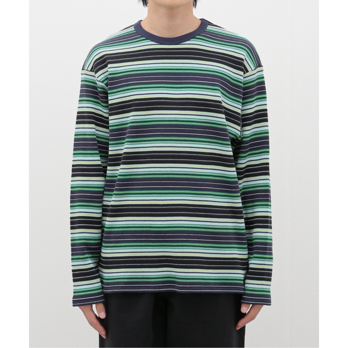 マルチボーダーワッフルロンT | ジャーナルスタンダード(JOURNAL