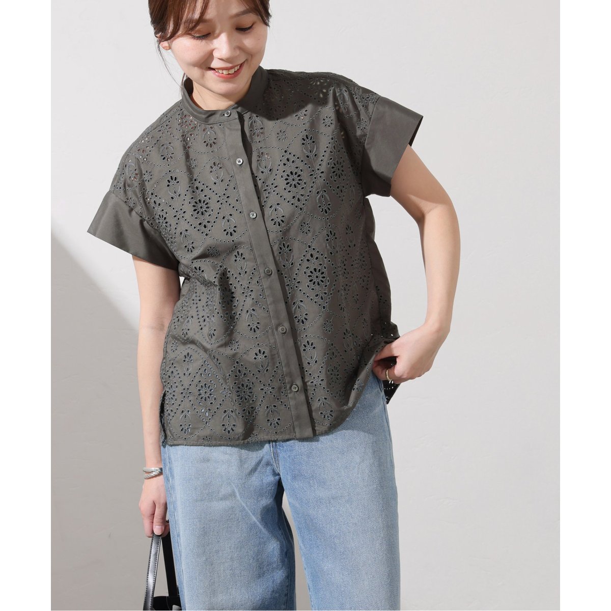 JOURNAL STANDARD 【TICCA／ティッカ】レースフレンチシャツ セール】【TICCA / ティッカ】レースフレンチシャツ（シャツ