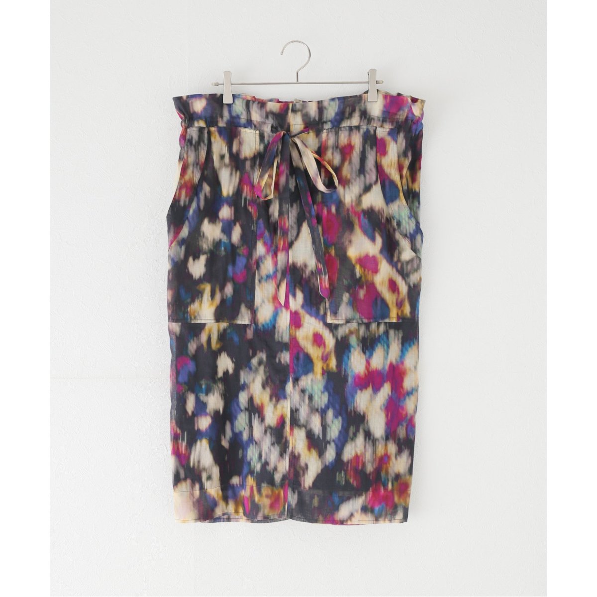 【定価5万円】イザベルマランエトワール 花柄ティアードロングスカート ネイビー 2025年最新】ISABEL MARANT ETOILE レディース ロングスカートの