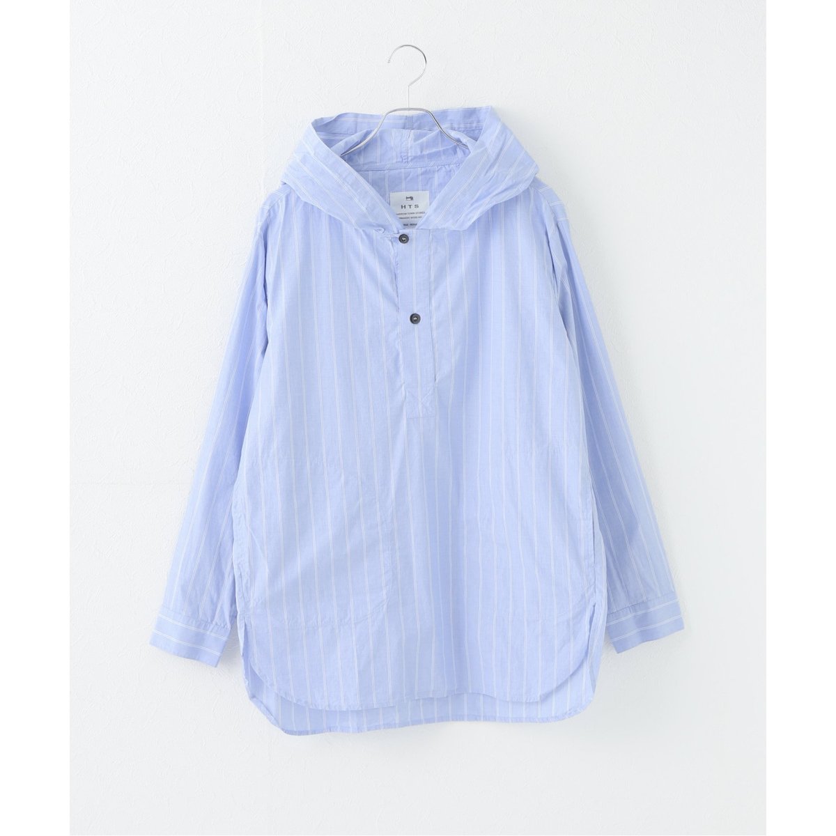 ジャーナルスタンダードラックス HTS ストライプHOODED PULLOVER