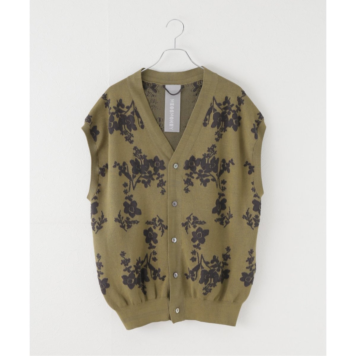 MIOSMOKEY JQ KNIT PULL OVER MIOSMOKEY JQ KNIT PULL OVER