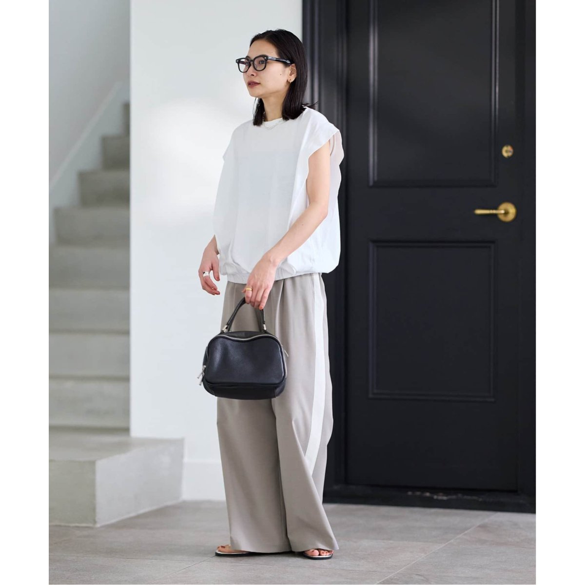 追加》ポリエステルトロラインパンツ | ジャーナルスタンダード