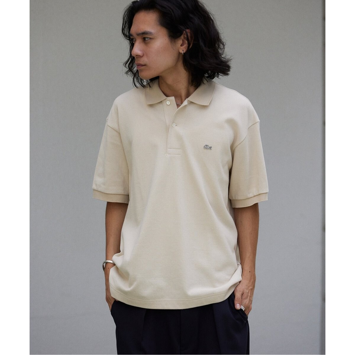 追加》LACOSTE × JS / 別注 HEAVY PIQUE ポロシャツ