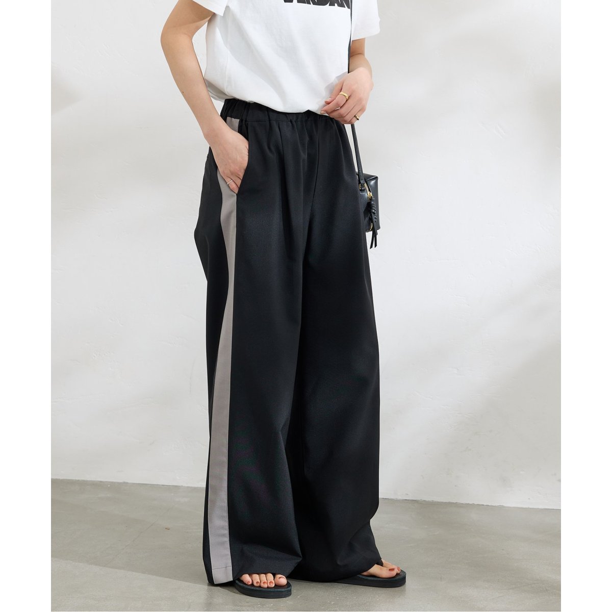 追加2》ポリエステルトロラインパンツ | ジャーナルスタンダード