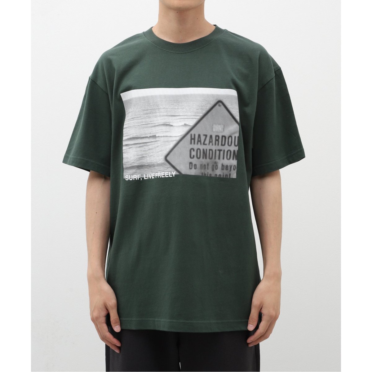 SALVAGE PUBLIC / サルベージパブリック 別注 PRINT TEE-DAIAMOND