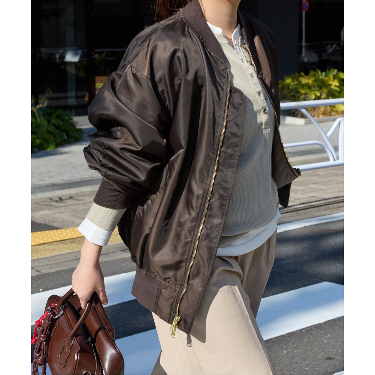 【新品】JOURNAL STANDARD ダブルジップMA-1 JOURNAL STANDARD（ジャーナルスタンダード）の「ダブルジップMA