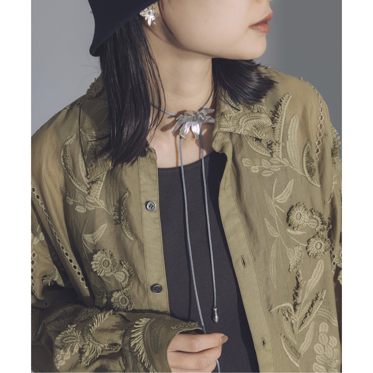 MAISON DPULSE×TOLIGHT】 FLOWERチョーカー（ネックレス