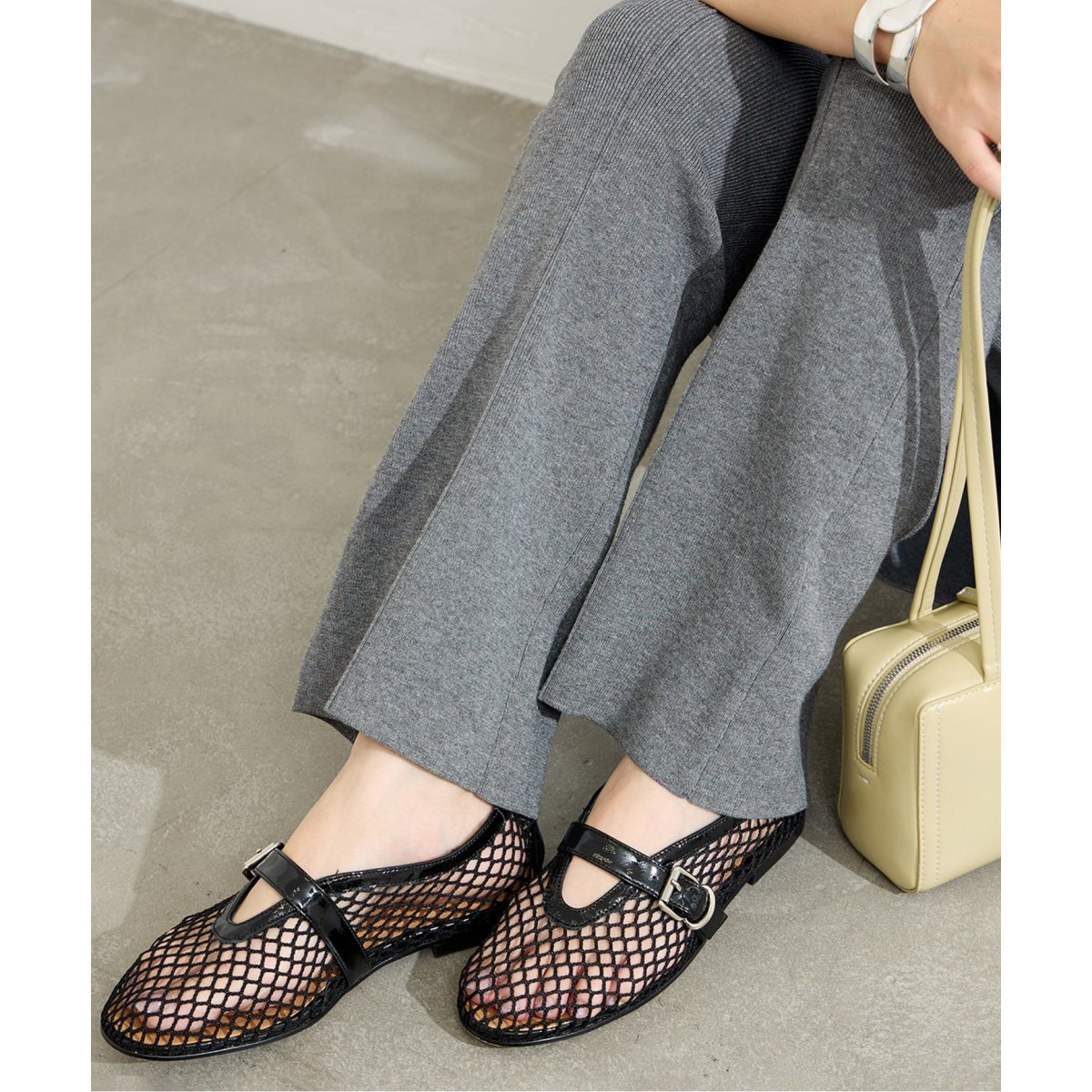 【新品未使用品】モリーニ メッシュストラップシューズ MOLLINI /モリーニ】メッシュストラップシューズ | ジャーナル