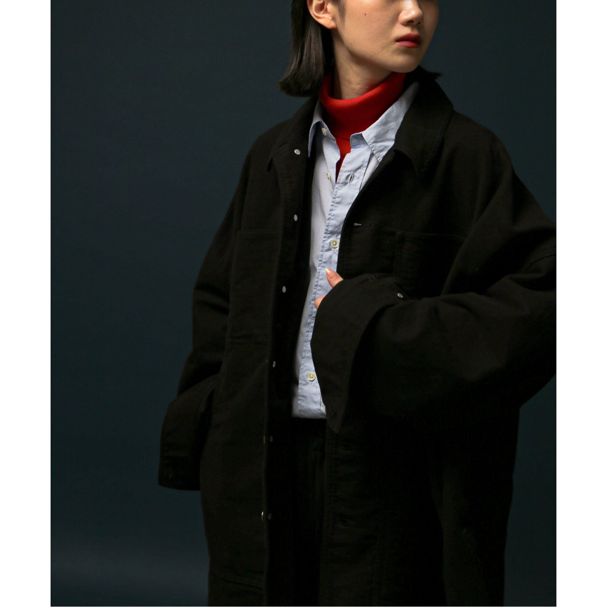 FOLL / フォル】cocoon moleskin wardrobe blouson | ジャーナル