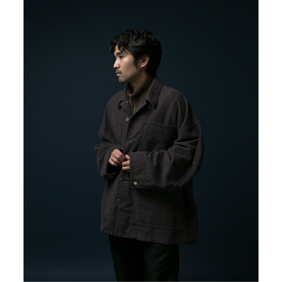 FOLL / フォル】cocoon moleskin wardrobe blouson | ジャーナル