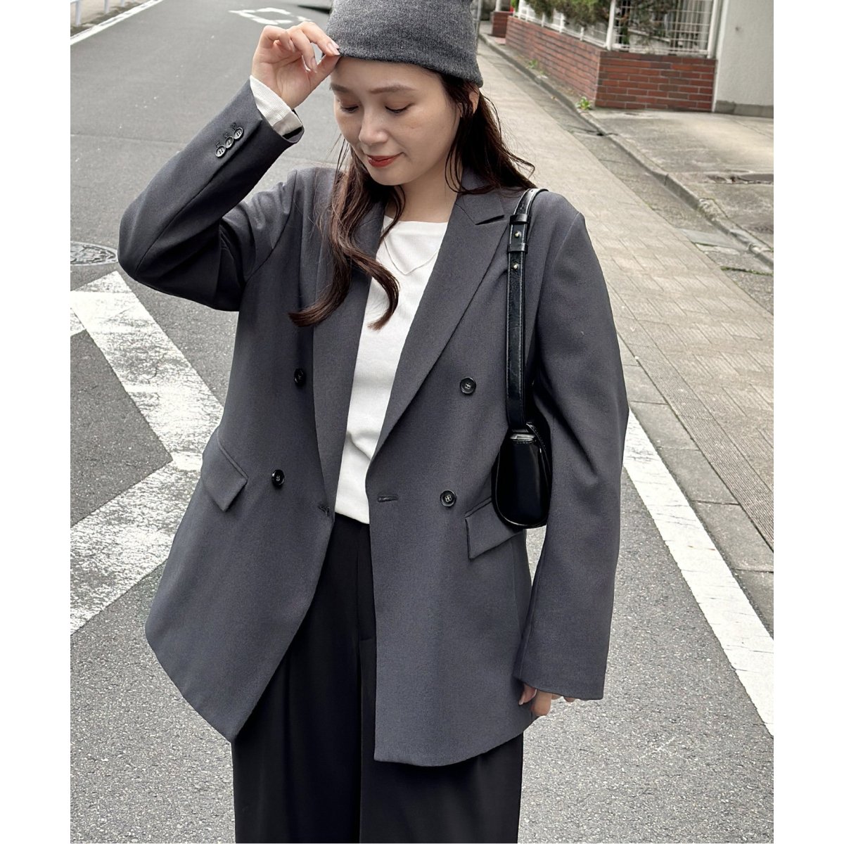 予約販売 □《追加2》ウールライクストレッチジャケット | ジャーナル ジャケット・アウター