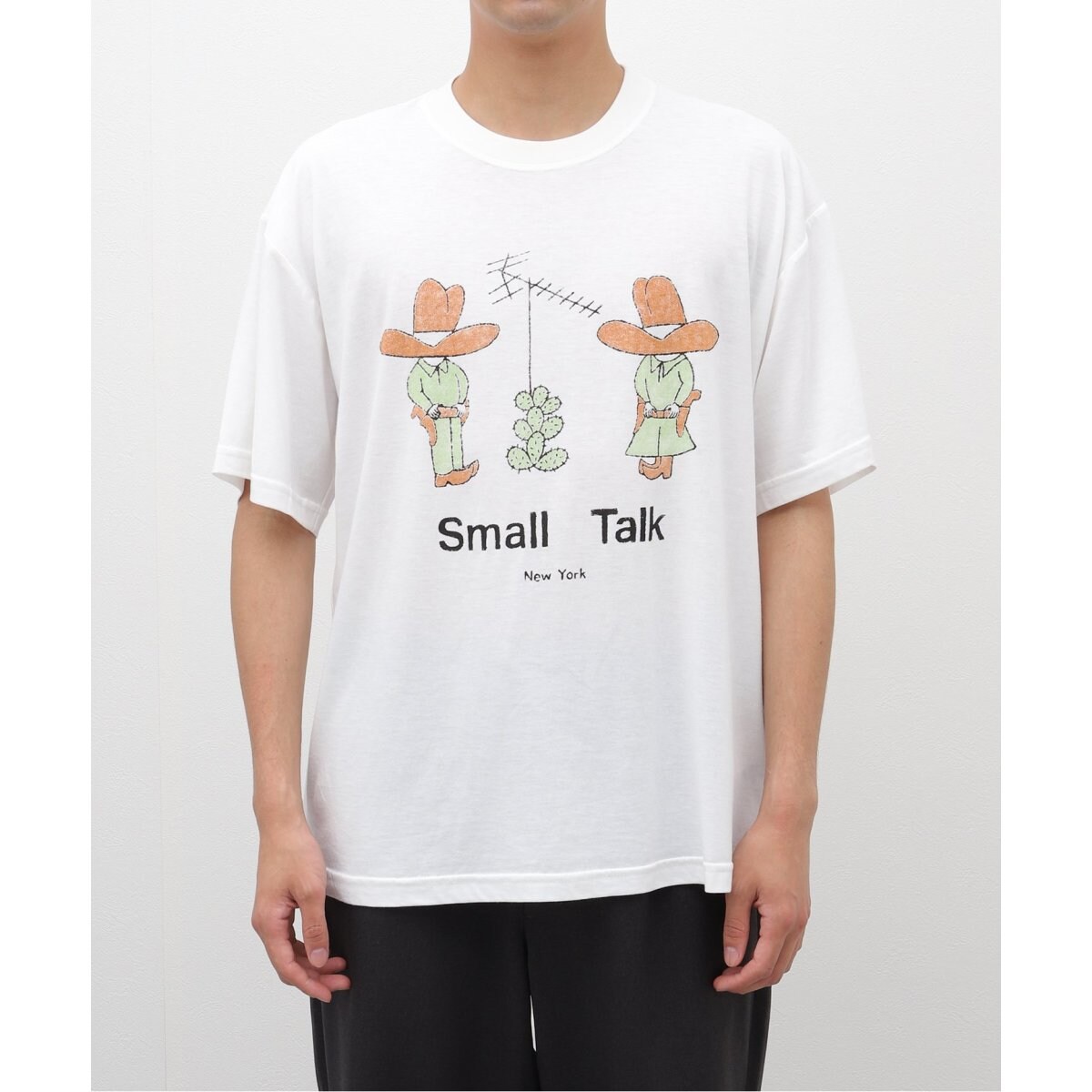 【関税込み】Small Talk Studio Tシャツ Small Talk Studio /ショートスリーブ プリントTシャツ カスタム