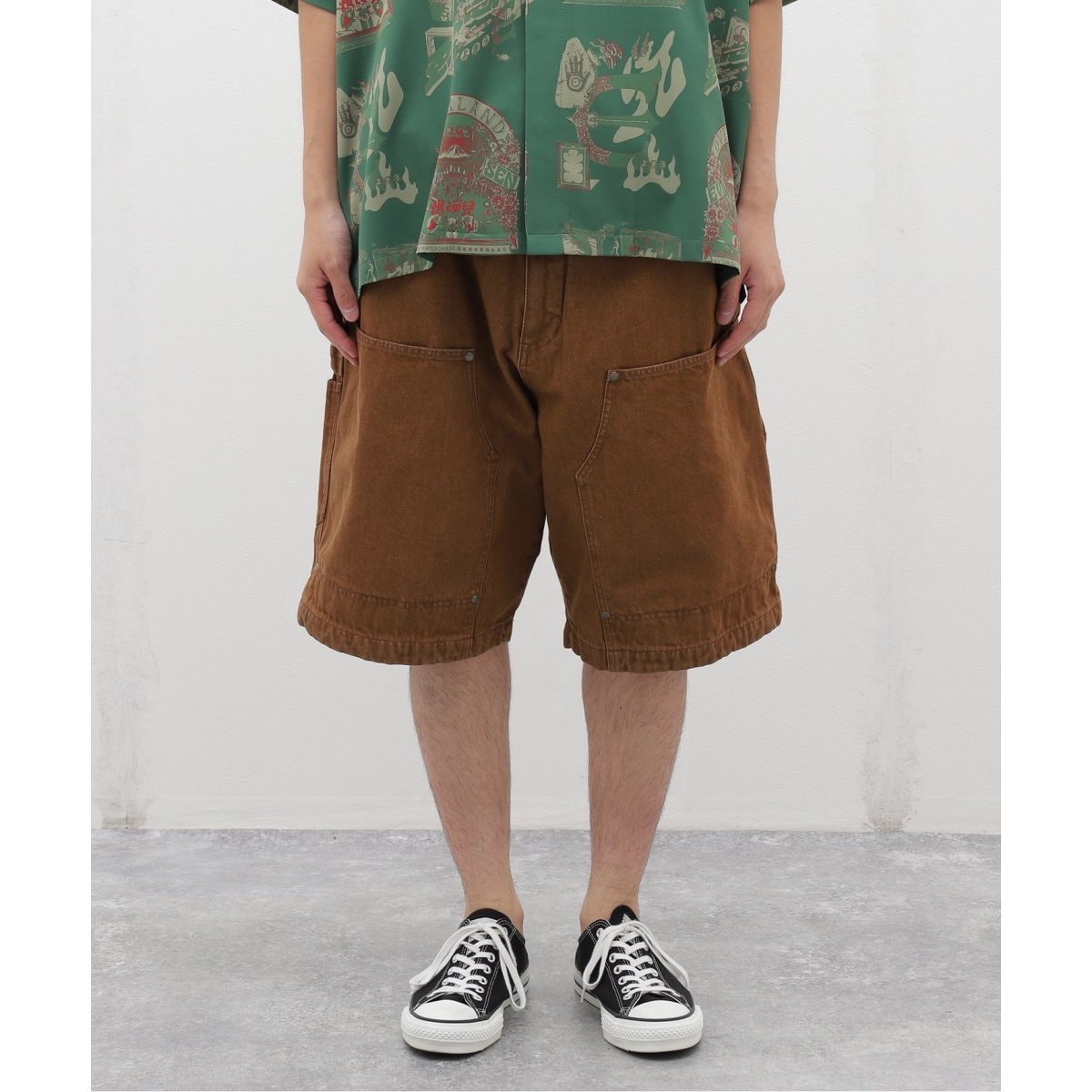 EVISEN / エビセン COLORED DENIM WORK SHORTS EVISEN / エビセン COLORED DENIM WORK SHORTS | ジャーナル