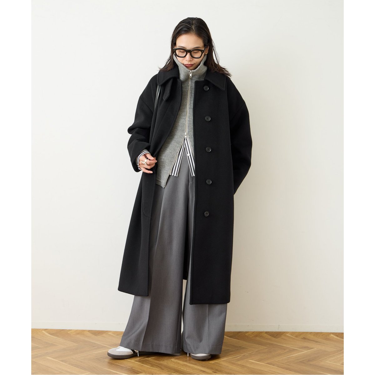 スーパー140ビーバーステンカラーコート | ジャーナルスタンダード