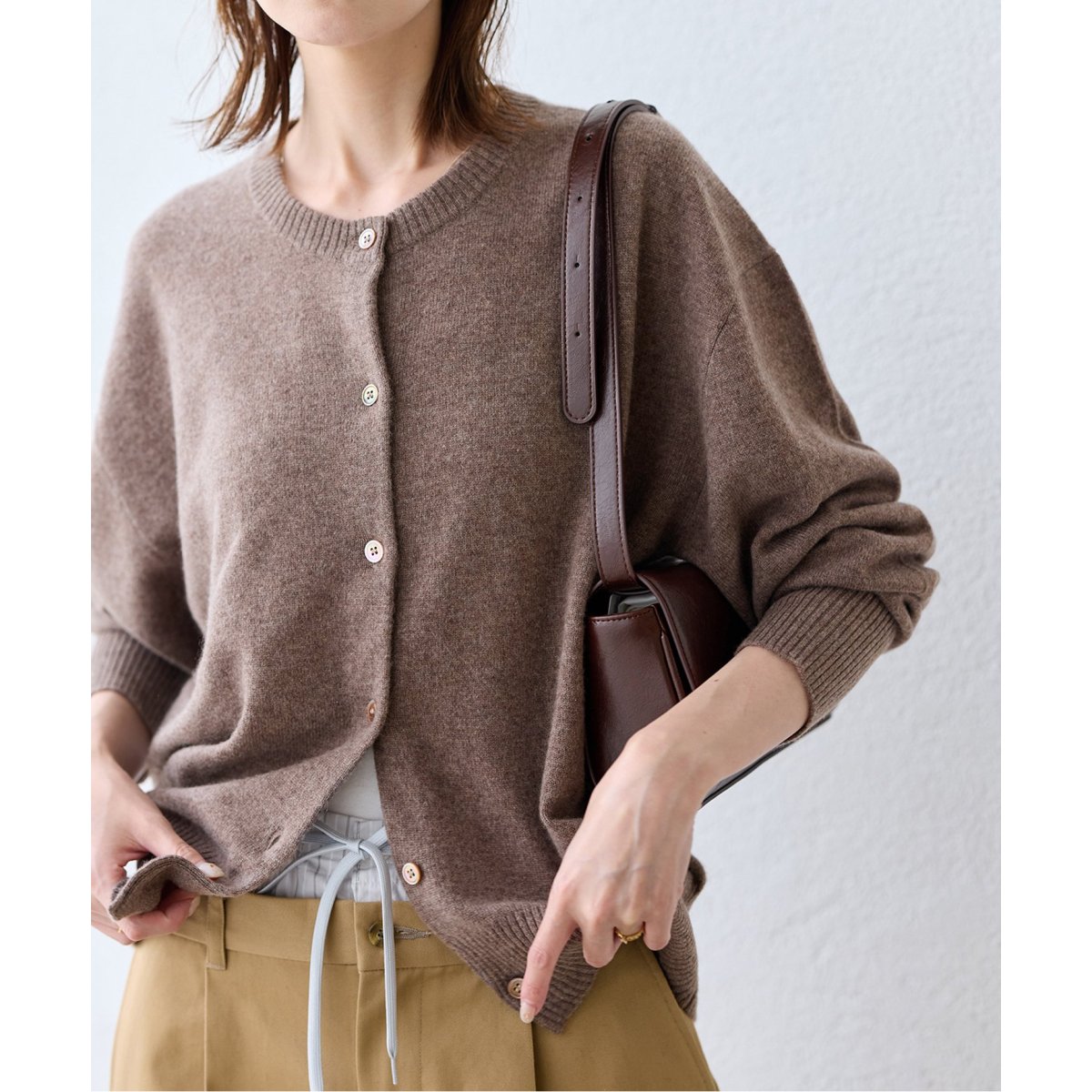 カシミヤ クルーネックカーディガン | ジャーナルスタンダード カシミヤ クルーネックカーディガン | ジャーナルスタンダード