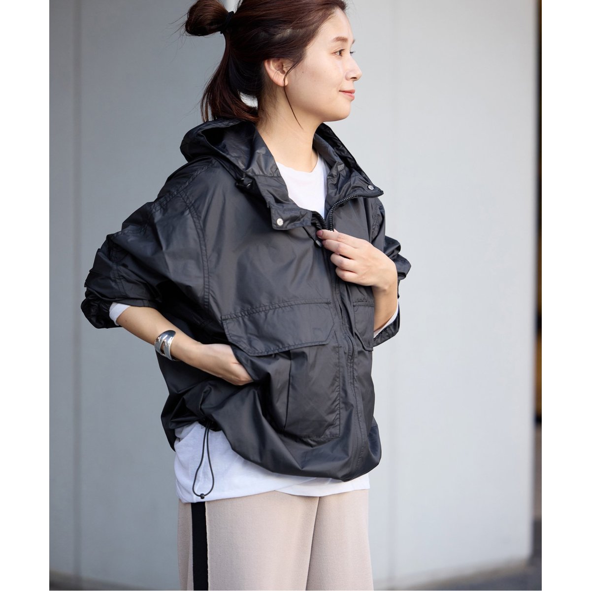 別注》【MACKINTOSH】RAINTEC SKYE STAND COLLAR MID：コート
