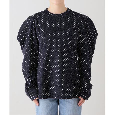 HOLIDAY/ホリデイ】 DOT PUFF SLEEVE TOPS 24201009 | ジャーナル 