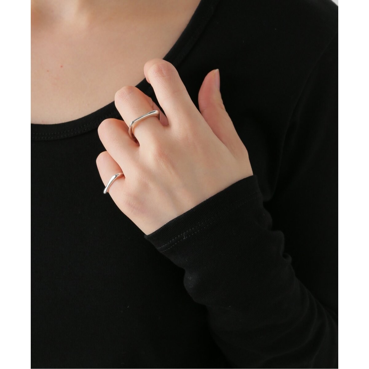 [}C]yMAISON DPULSE/]hpXz SQUERE PAIR RING H017/W[iX^_[hiJOURNAL STANDARDj Vo[