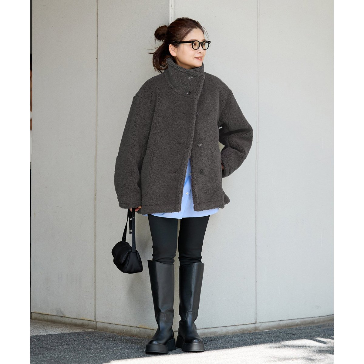 エコファーショートブルゾン | ジャーナルスタンダード(JOURNAL