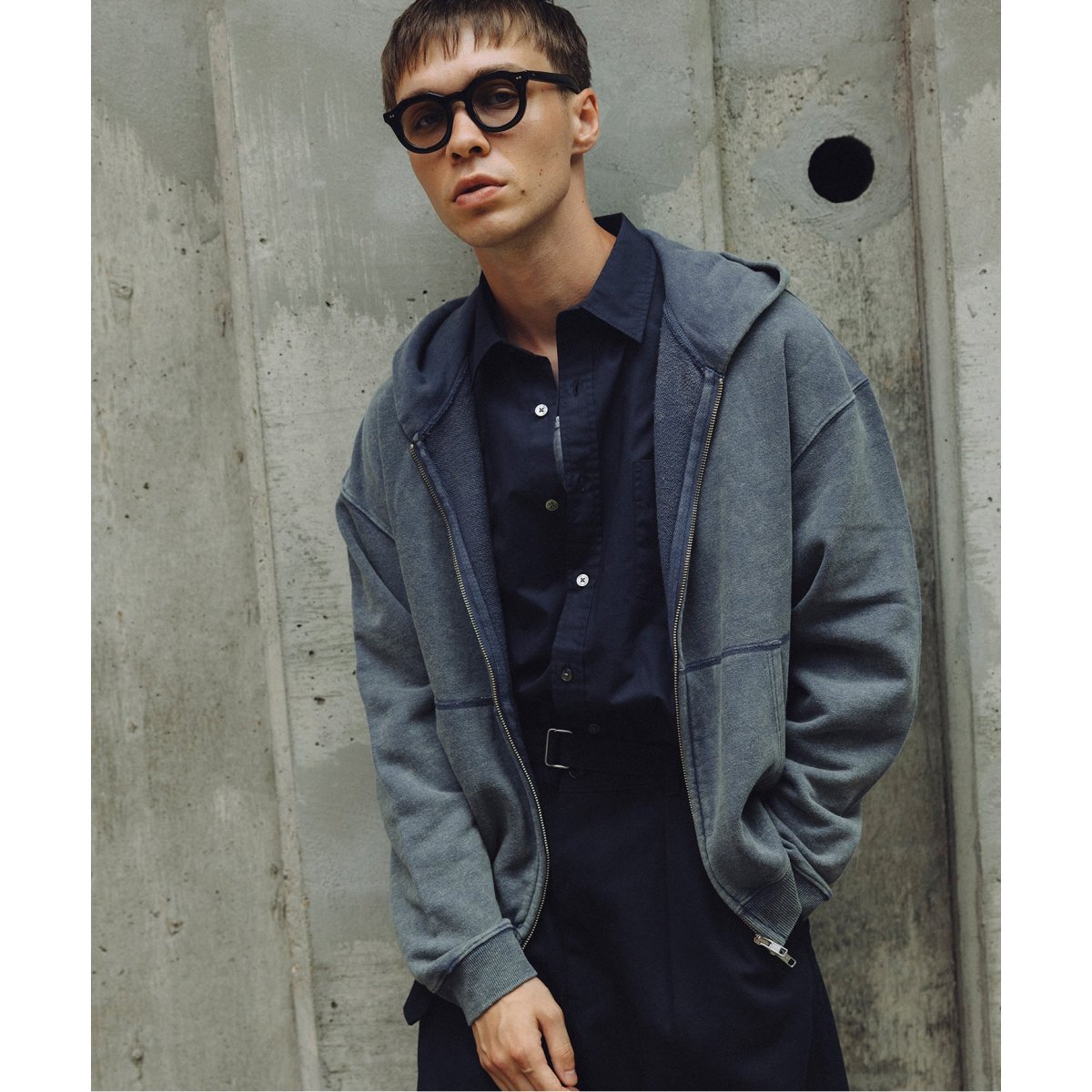 ピグメントダイ ジップパーカー | ジャーナルスタンダード(JOURNAL