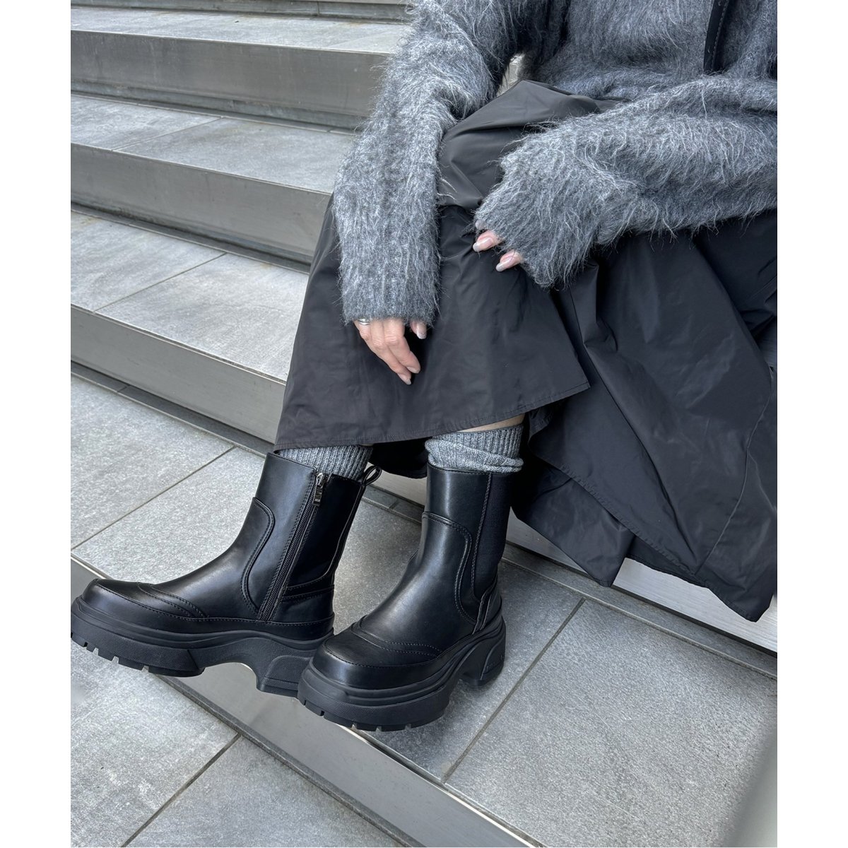 Paes/ぺイズ】サイドゴアブーツ 06-LEATHER BOOTS | ジャーナル