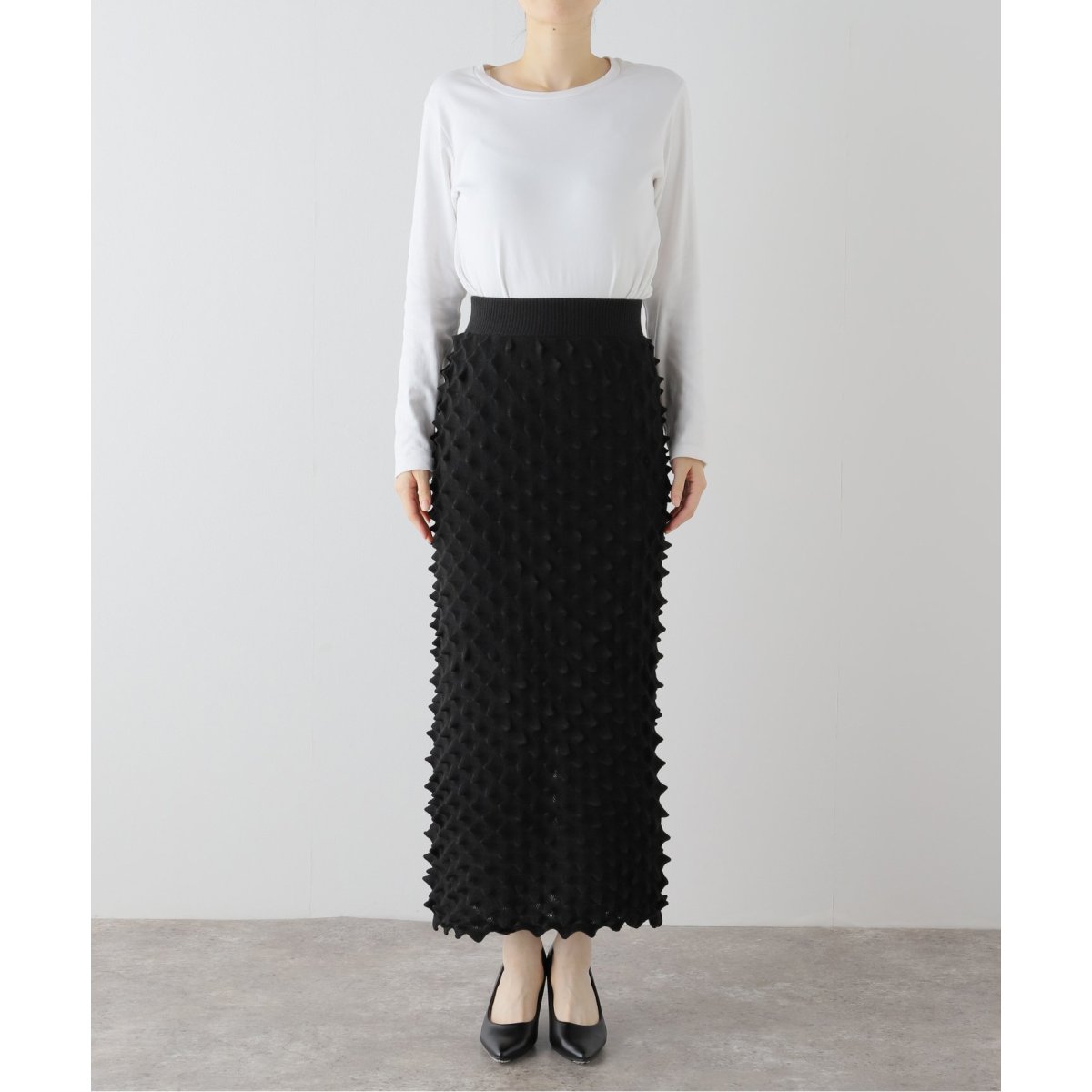 OPEN SESAME CLUB durian long skirt 新品 OPEN SESAME CLUB - cotton durian long skirt 
