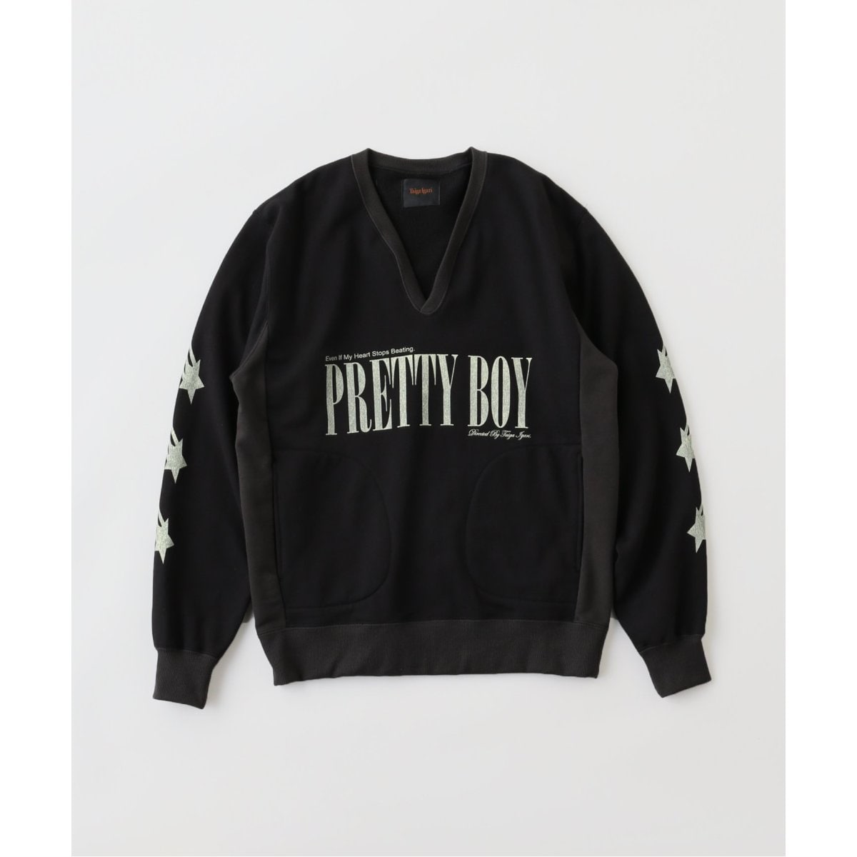 トップス Taiga Igari PRETTY BOY Print Sweat Tops Taiga Igari / タイガイガリ】 PRETTY BOY Print Sweat Tops