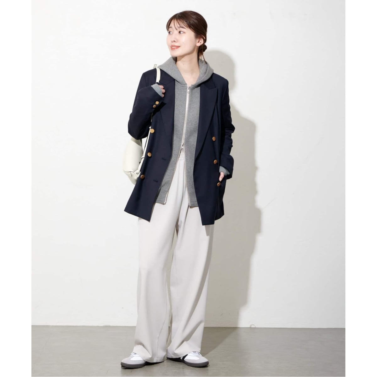 ジャーナルスタンダード　ダブルニットフーディー　ブラック　38 【新品】 追加2》ダブルニットフーディ | ジャーナルスタンダード(JOURNAL