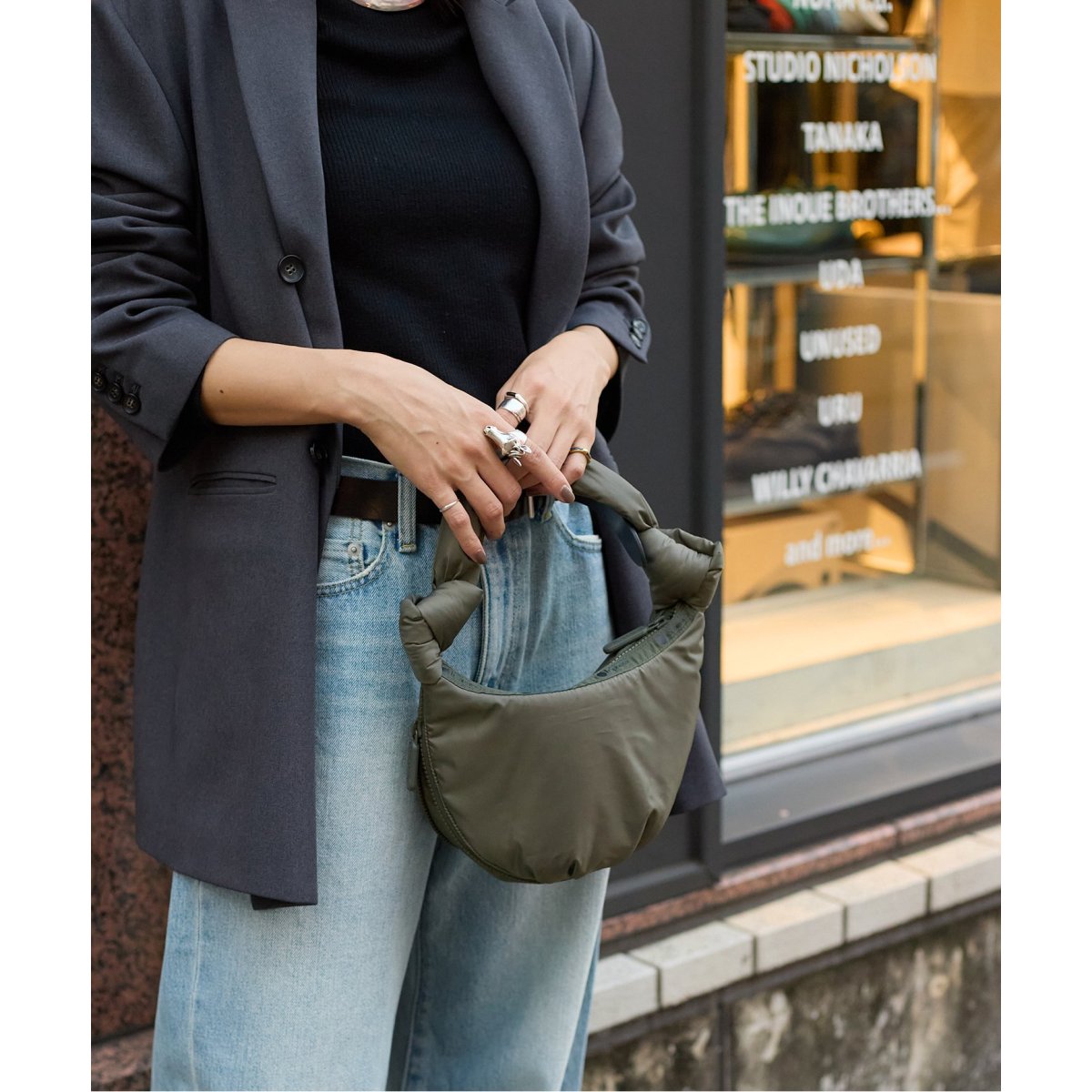 別注【LeSportsac×JOURNAL STANDARD】 Ex sheen small hob