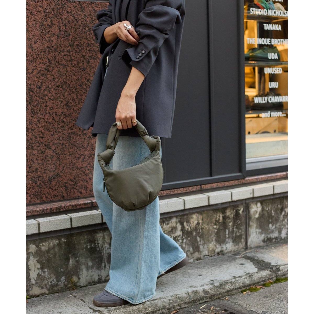 別注【LeSportsac×JOURNAL STANDARD】 Ex sheen small hob