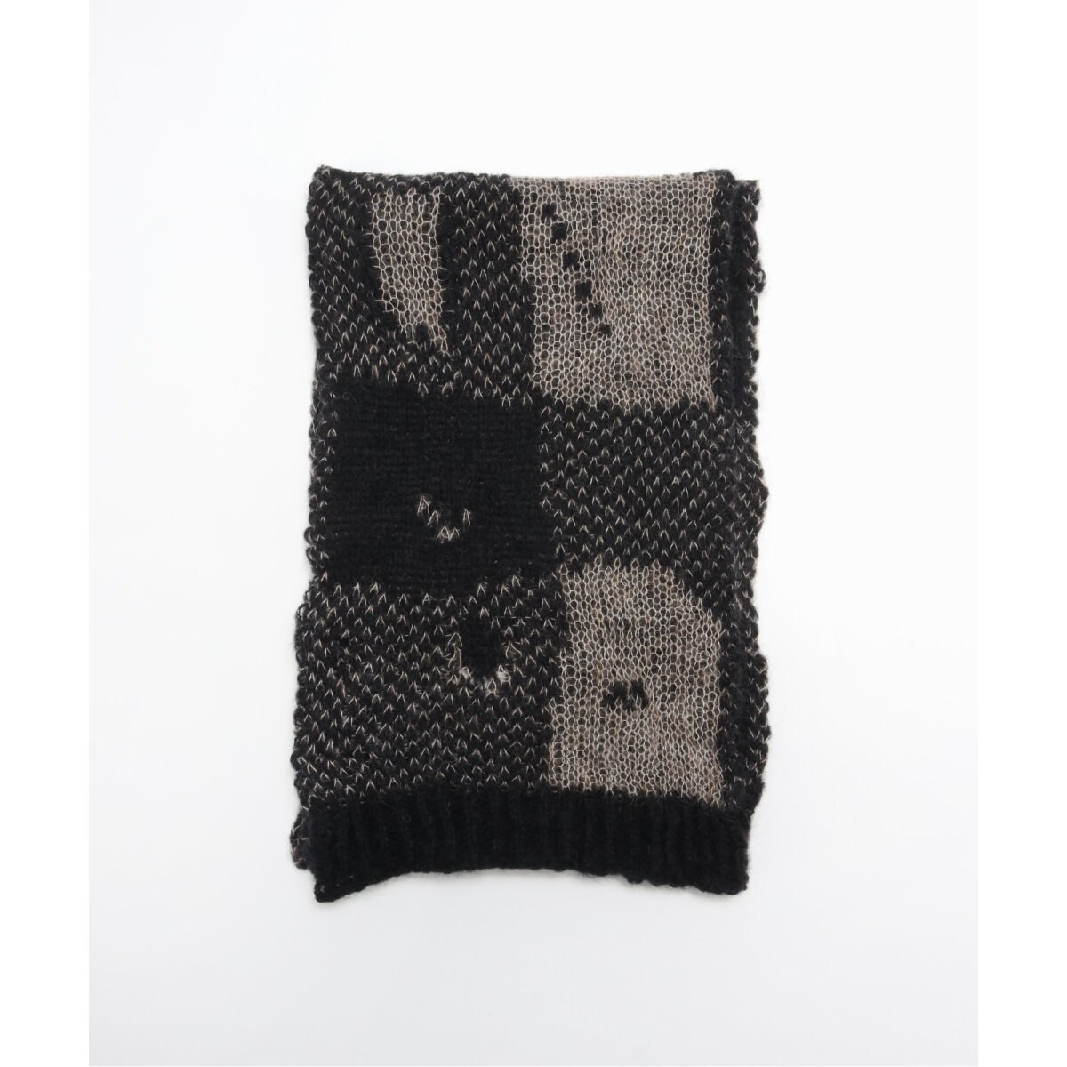 小物 our legacy cottage scarf Our Legacy - Cottage Scarf Oak Grey Wool