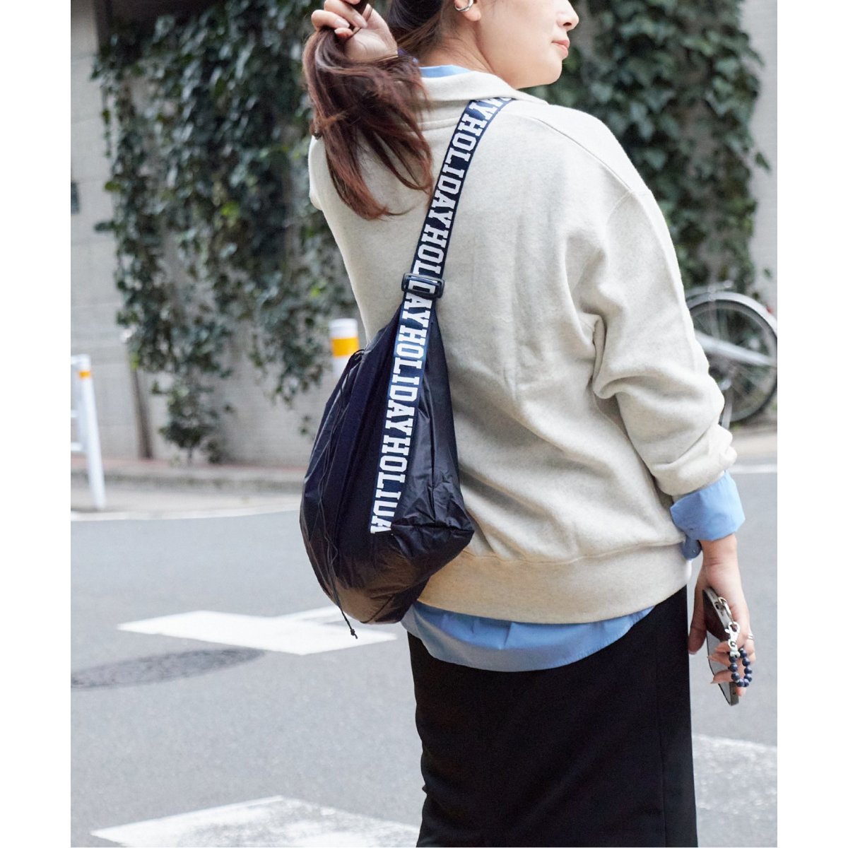 JOURNAL STANDARD　HOLIDAY/ホリデイ トートバッグ 別注》【HOLIDAY/ホリデイ】PACKABLE STRAP TOTE BAG：トート