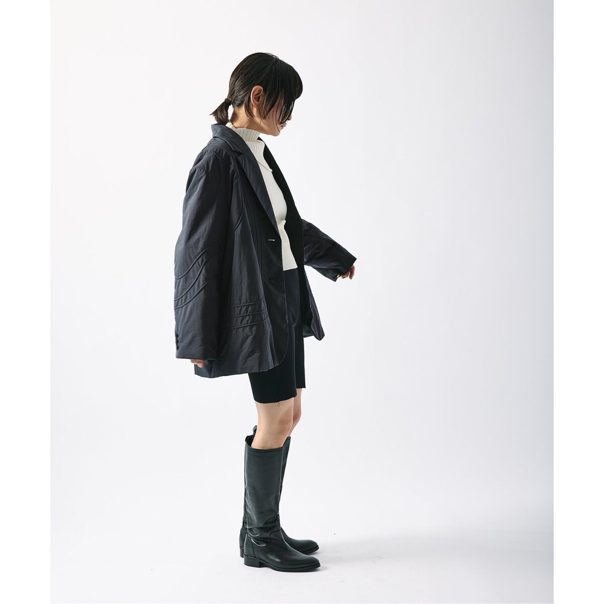 KIARIS vintage＆closet×JS】ラインパッファージャケット