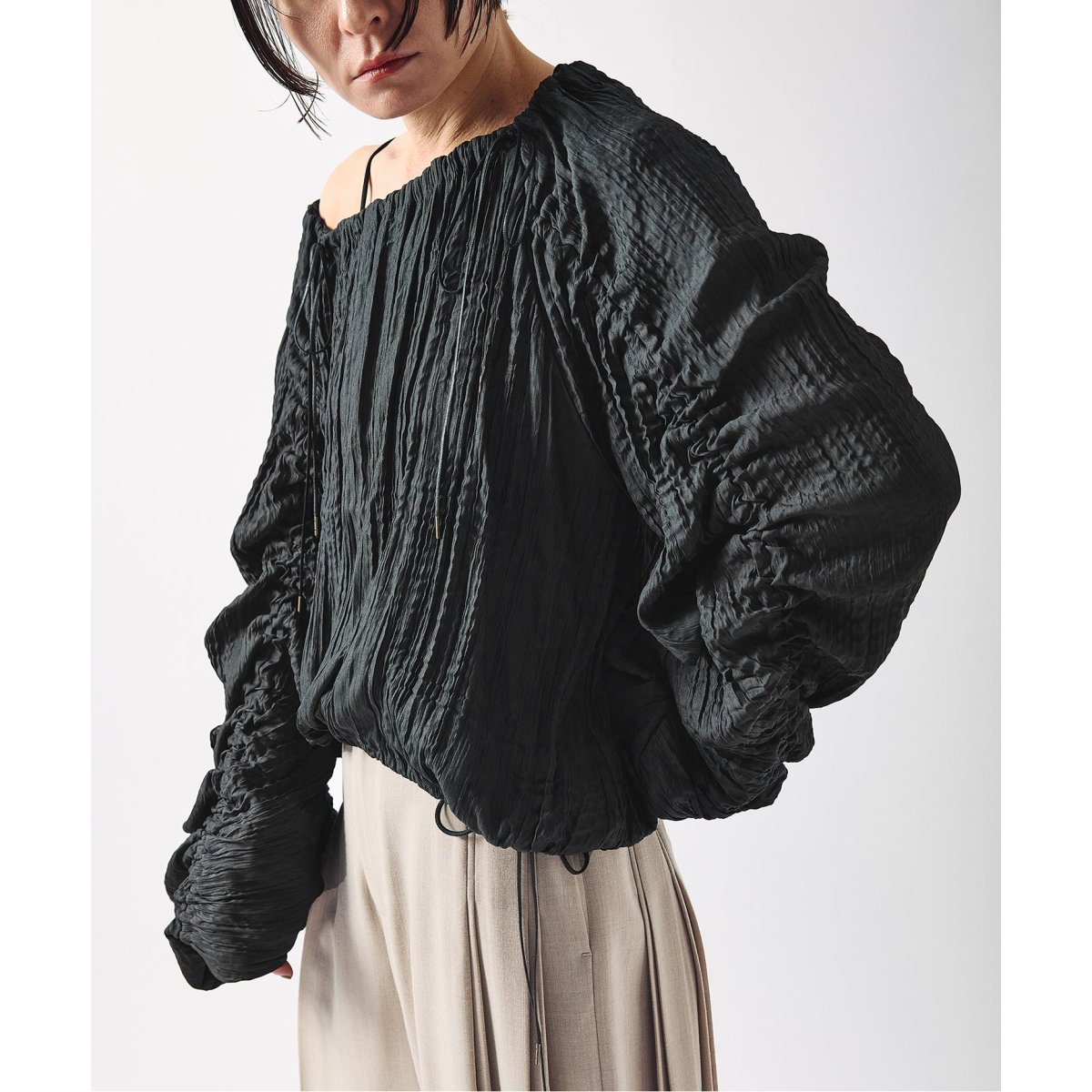 KIARIS vintage ×ジャーナルスタンダード　コラボブラウス kiaris vintage ビックフリルブラウス