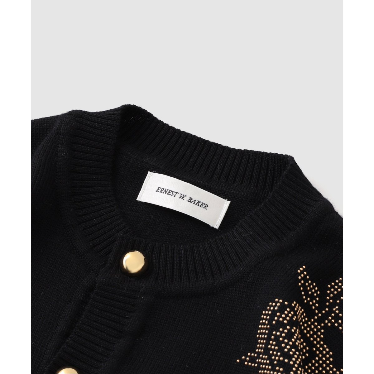 d*y様 ernest w baker ROSE STUDDED DENIM J d*y様 ernest w baker ROSE STUDDED DENIM J d*y様 ernest w baker