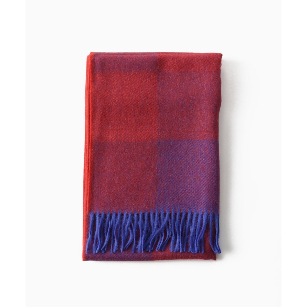 イノウエブラザーズ ベビーアルパカ マルチカラー 大判ストール