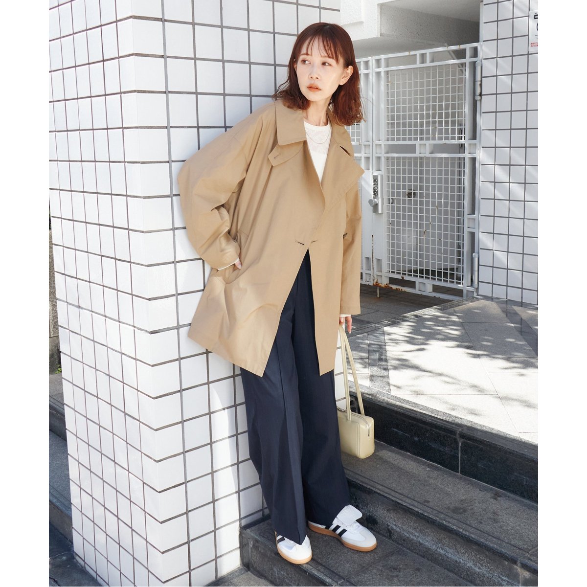 新品未使用　ジャーナルスタンダード　ドライクロスミドルバルカラーコート ドライクロスミドルバルカラーコート | ジャーナルスタンダード