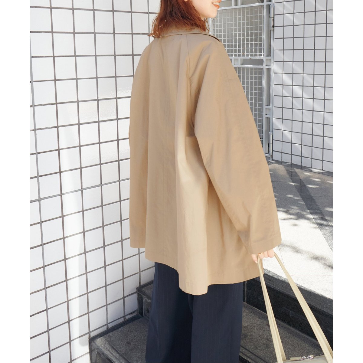 JOURNAL STANDARD ドライクロスミドルバルカラーコート ドライクロスミドルバルカラーコート（ステンカラーコート