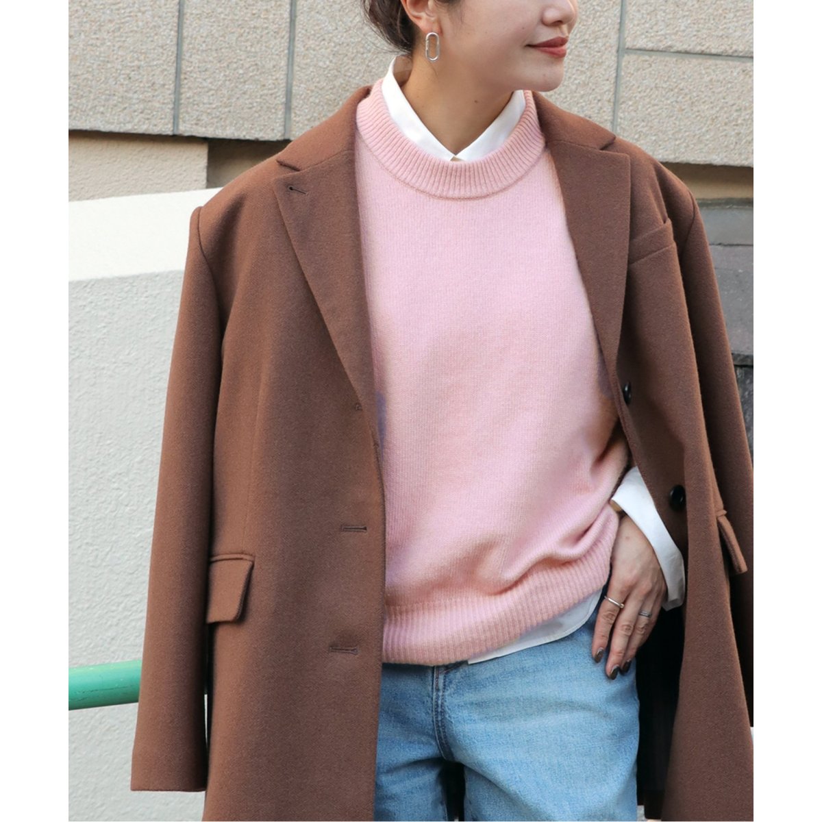 JOURNAL STANDARD / ジャーナルスタンダード 24AW 24080400383040 ウールベイビーミンククループルオーバー 長袖ニットセーター JOURNAL STANDARD - 【JOURNALSTANDARD】24AW 24080400383040