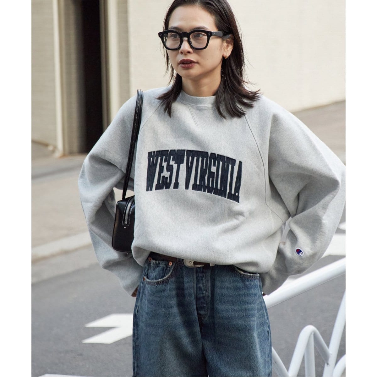 JOURNAL STANDARD ワッペンツキスウェット 別注【CHAMPION/チャンピオン】 ワッペンツキスウェット