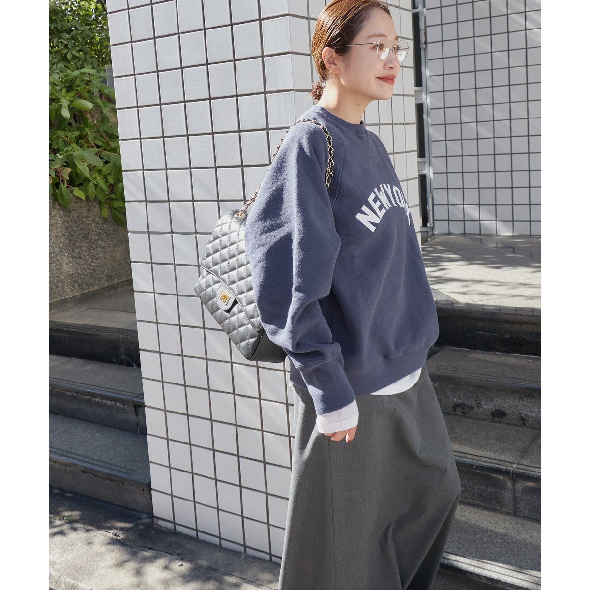 別注【CHAMPION/チャンピオン】 ワッペンツキスウェット