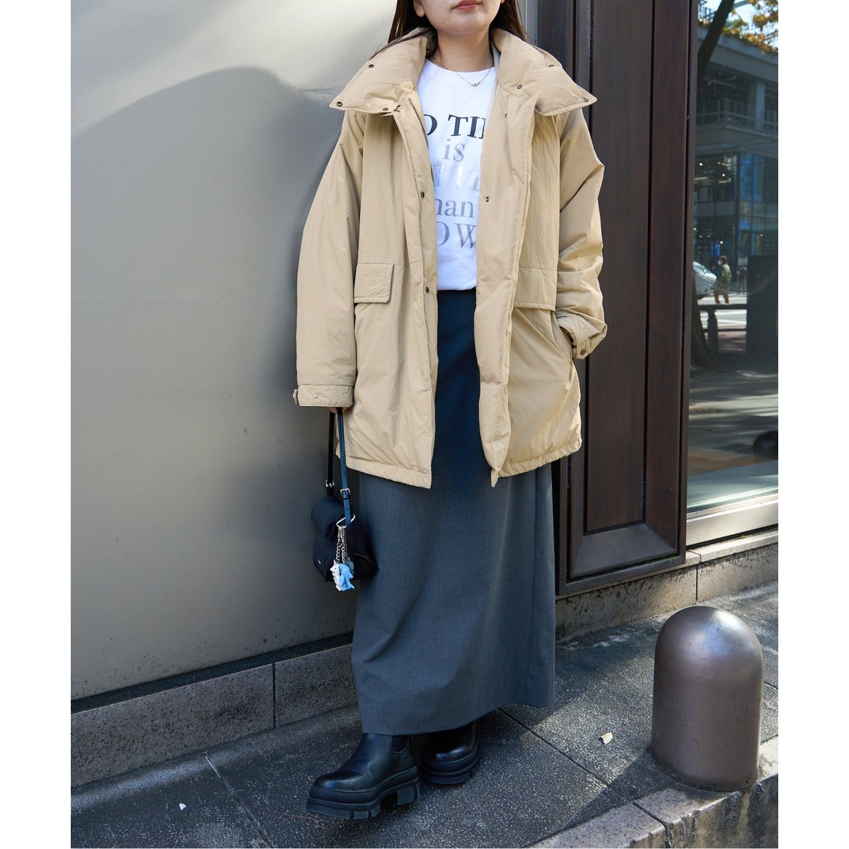 2024完売品　ジャーナルスタンダード　ハイカラー　ダウンコート JOURNAL STANDARD（ジャーナルスタンダード）の「ハイカラーダウン