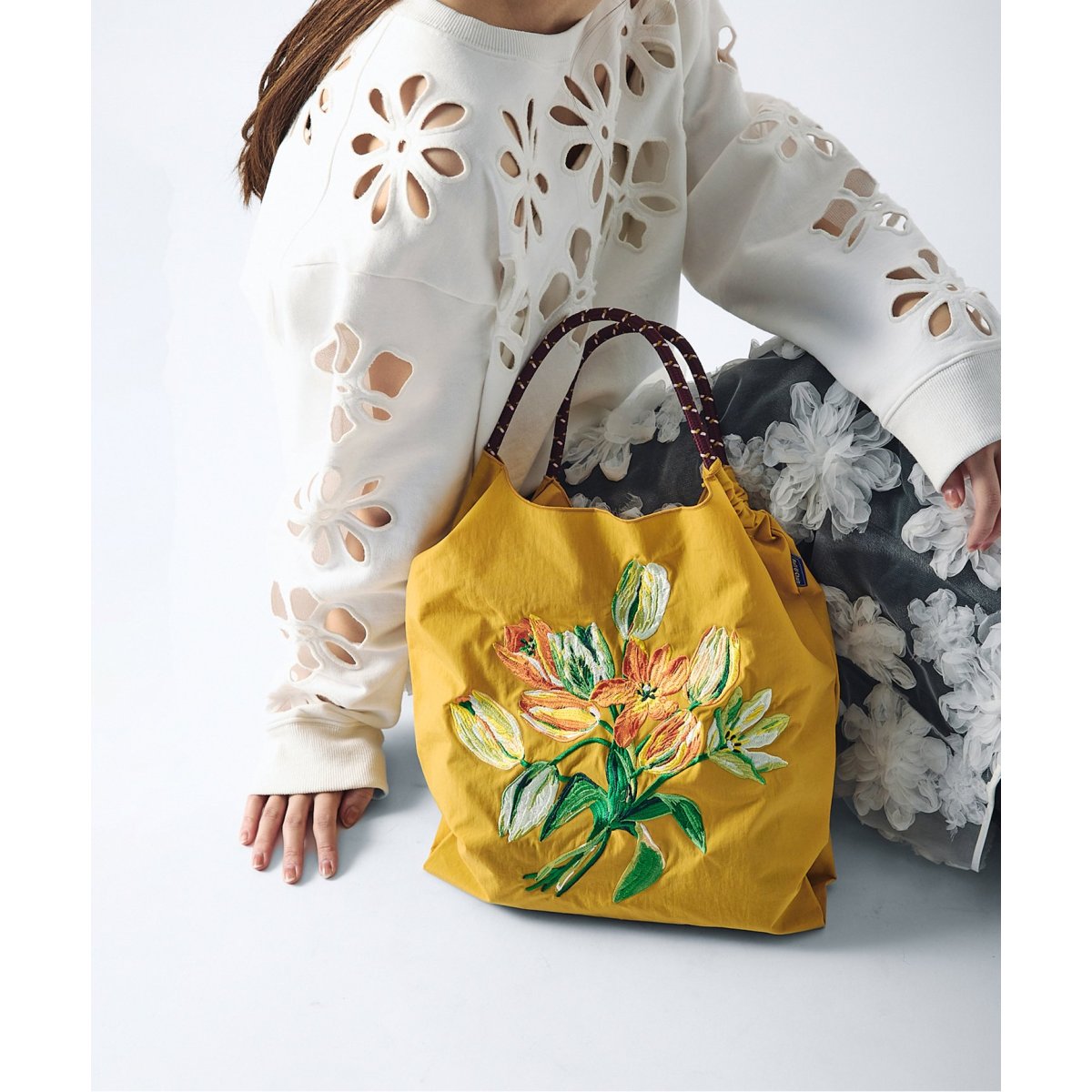 BALL＆CHAIN ×TOLIGHT チューリップバッグ　イエロー 追加》【BALL＆CHAIN ×TOLIGHT】チューリップバッグ