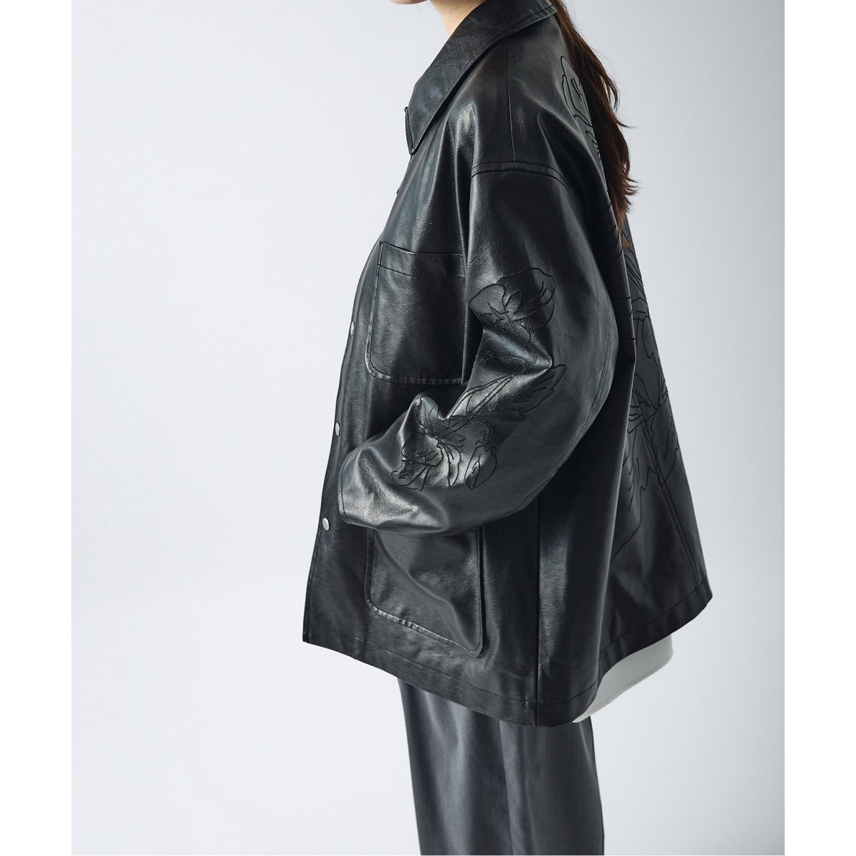 □【TOLIGHT×JOURNALSTANDARD】エンブロイダリー ブルゾン