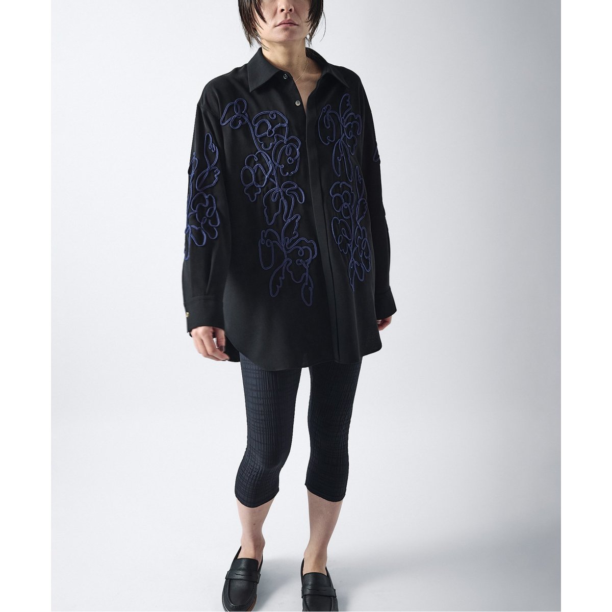 TOLIGHT×JOURNALSTANDARD】コード刺繍シャツ | ジャーナルスタンダード