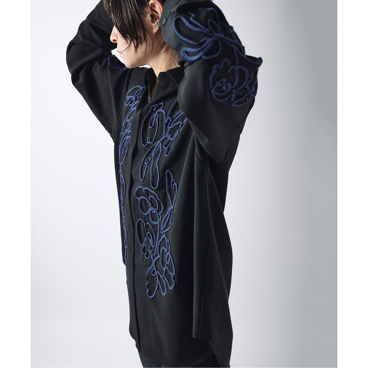 TOLIGHT×JOURNALSTANDARD】コード刺繍シャツ | ジャーナルスタンダード