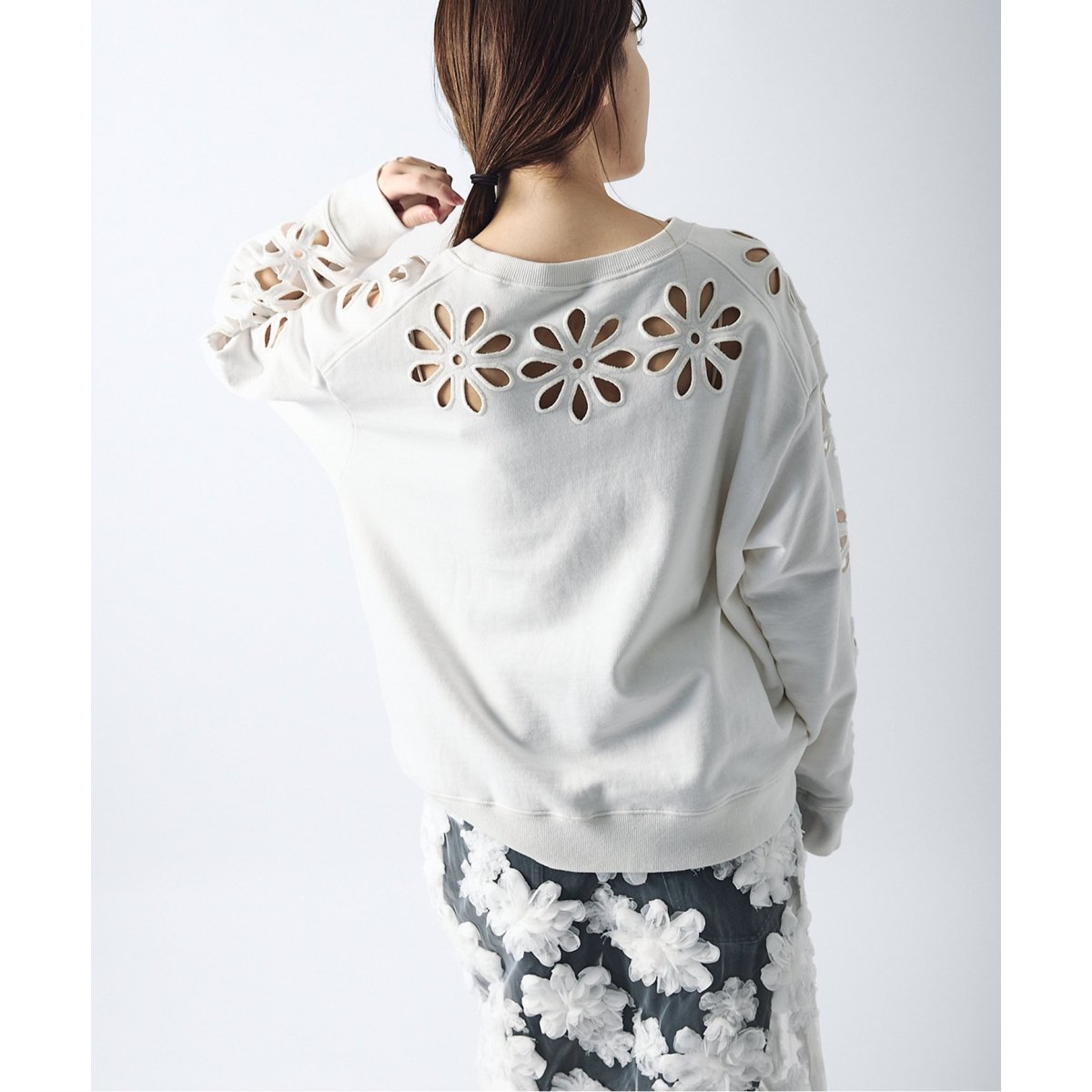 未使用品【TOLIGHT×JOURNALSTANDARD】カットワークスウェット TOLIGHT×JOURNALSTANDARD】カットワークスウェット | ジャーナル