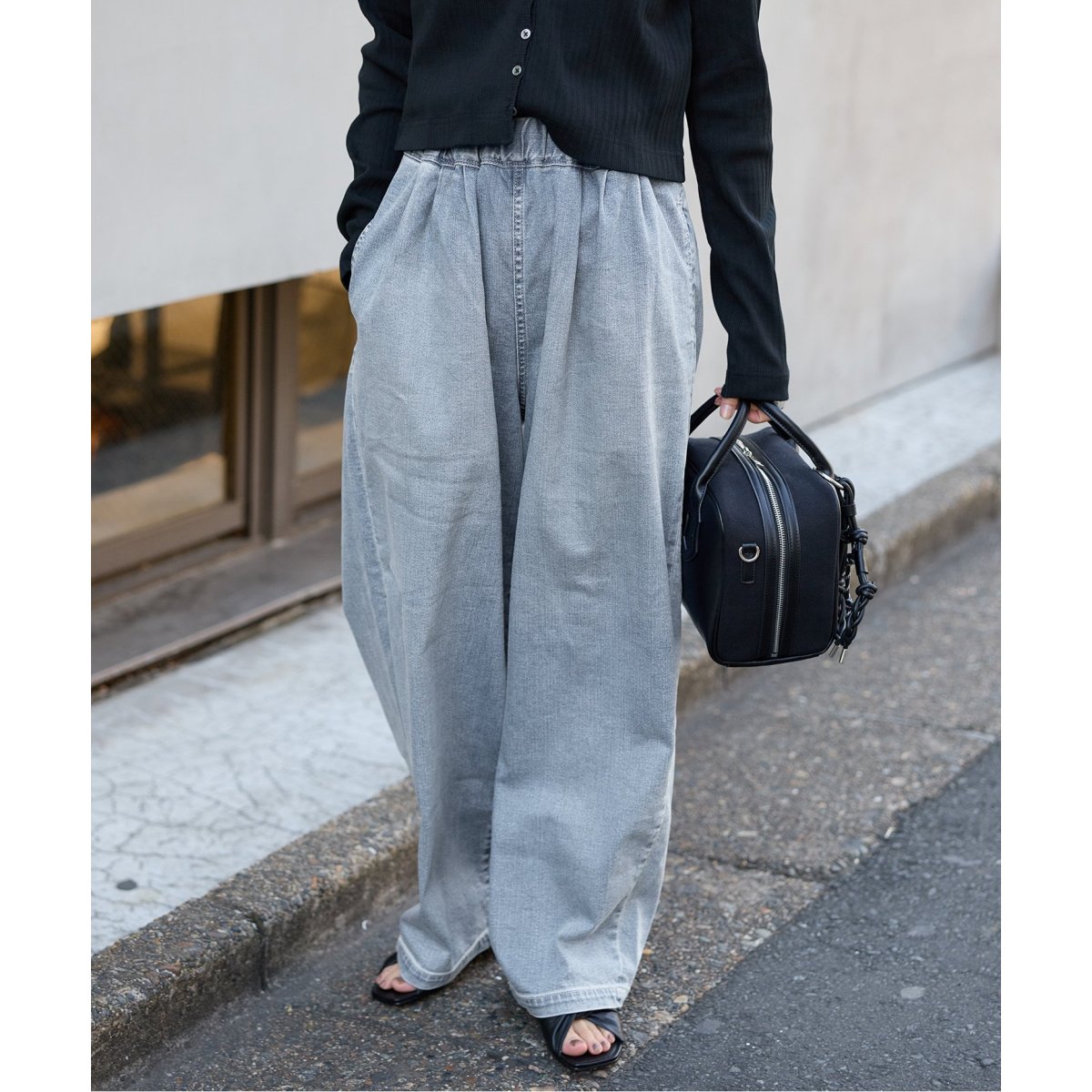 【ジャーナルスタンダード】SUVIN Relax DENIM 美品　36 SUVIN Relax DENIM | ジャーナルスタンダード(JOURNAL STANDARD